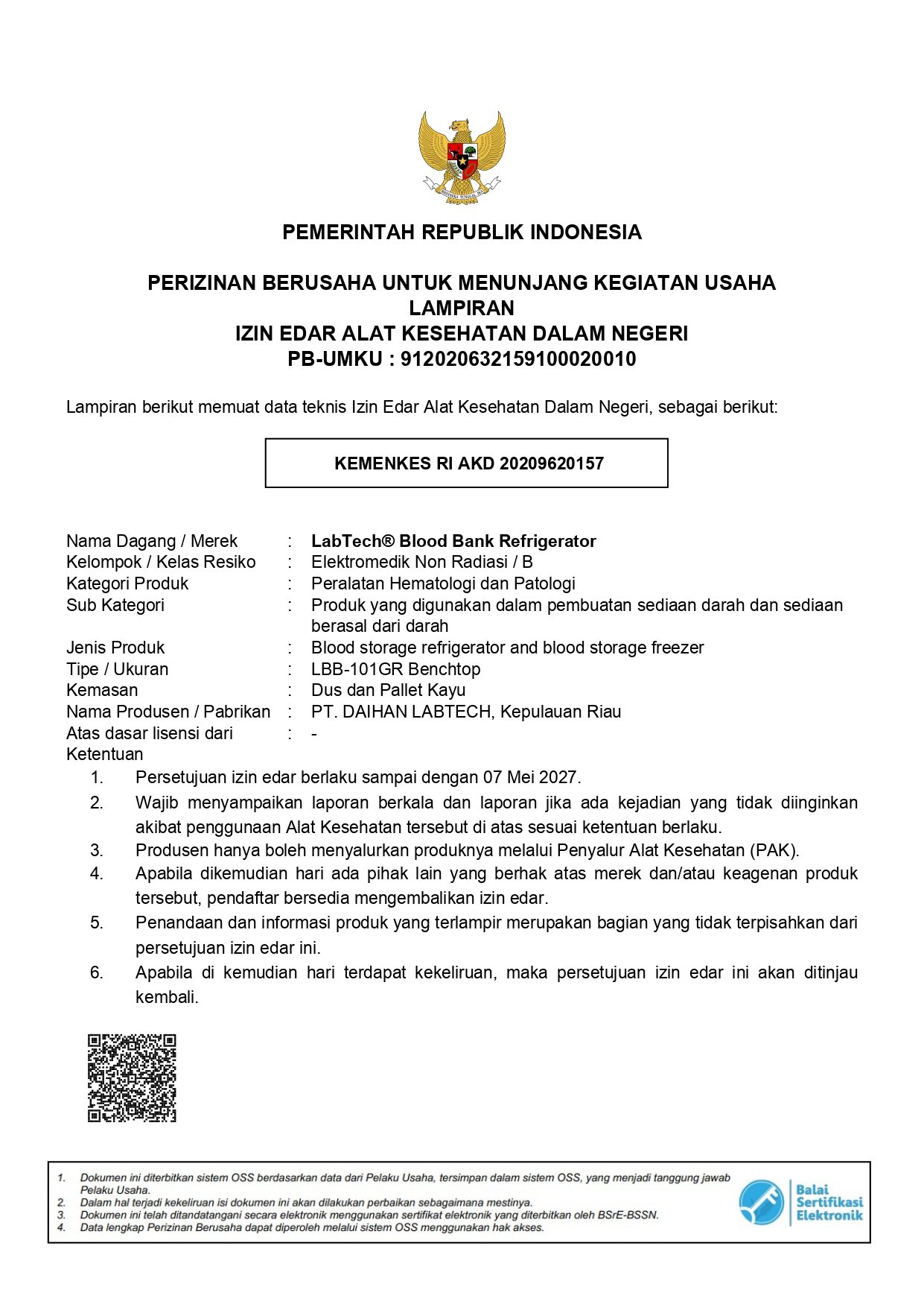 AKD and AKL Medical Device Certification