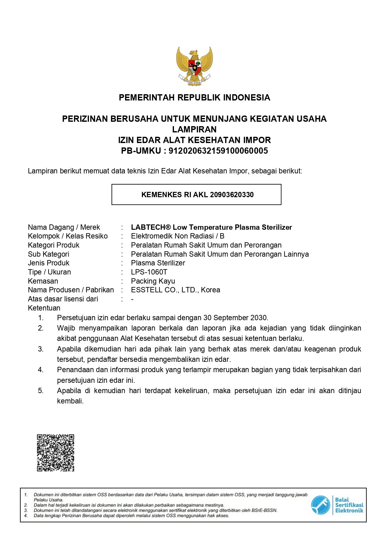 AKL Medical Device Product Registration